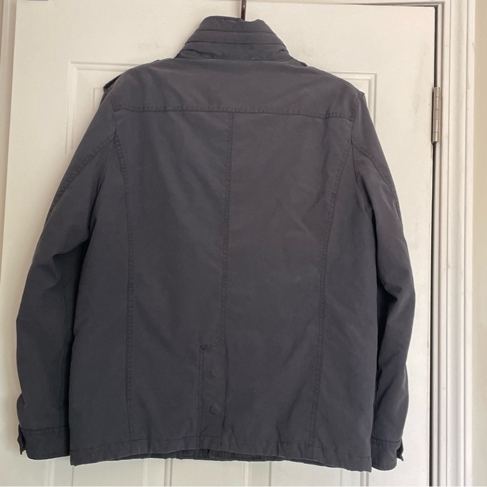 MARC NEW YORK Men's Black Utility Jacket Nylon Polyester Shell with Hood Large - Picture 4 of 16
